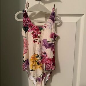 Dolce & Gabbana Kids Floral swimsuit